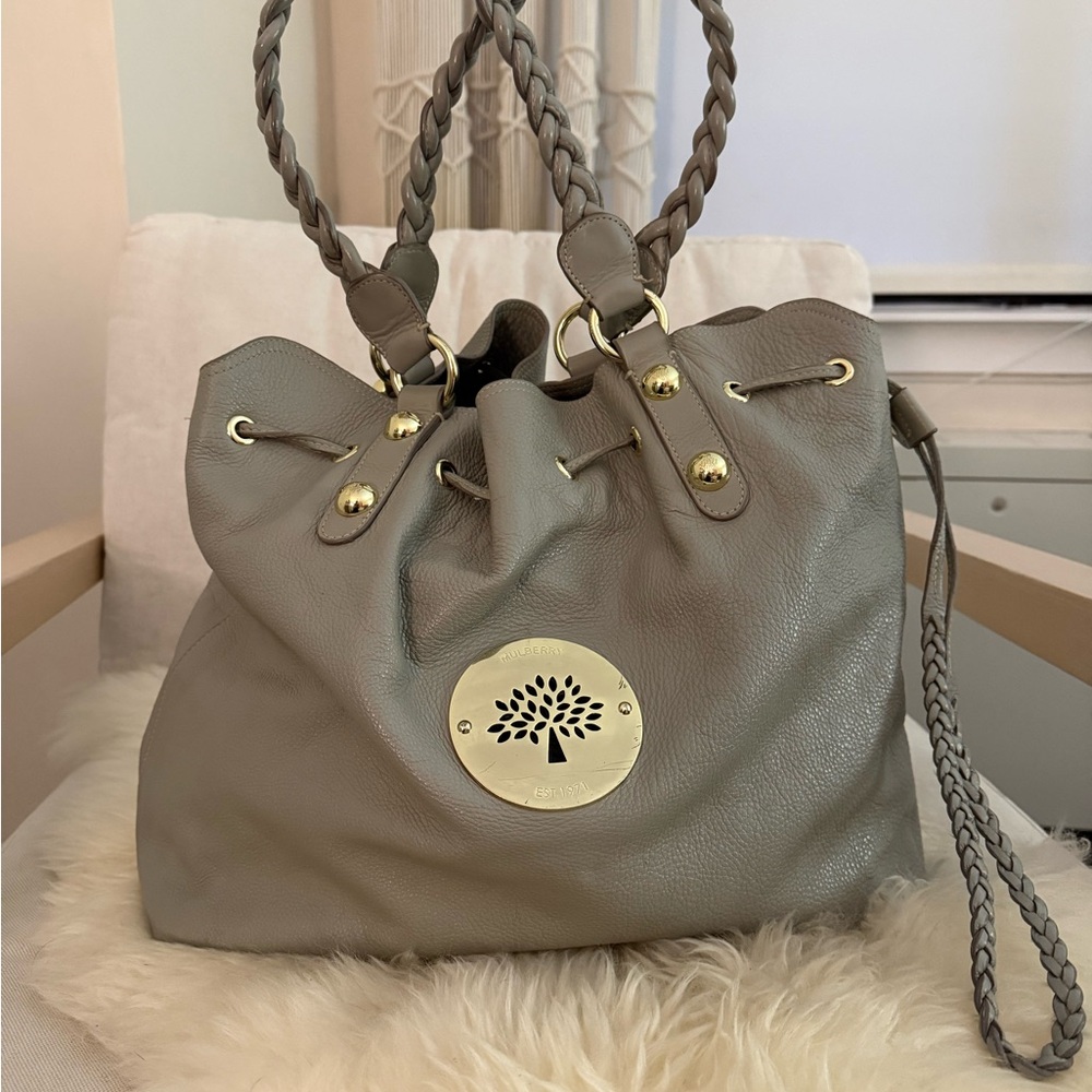 Mulberry Gray Leather Women's Bag